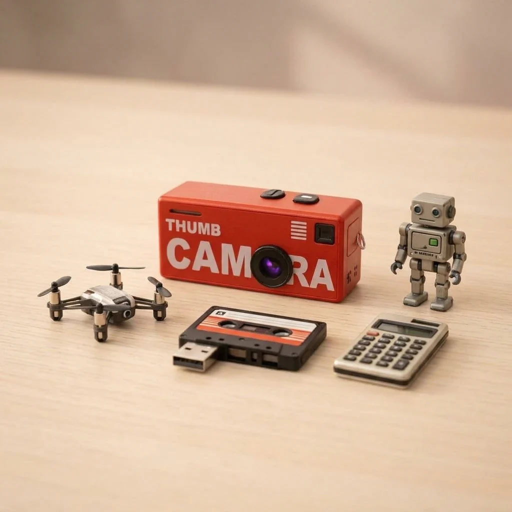 PocketVibes™ Thumb Camera Keychain