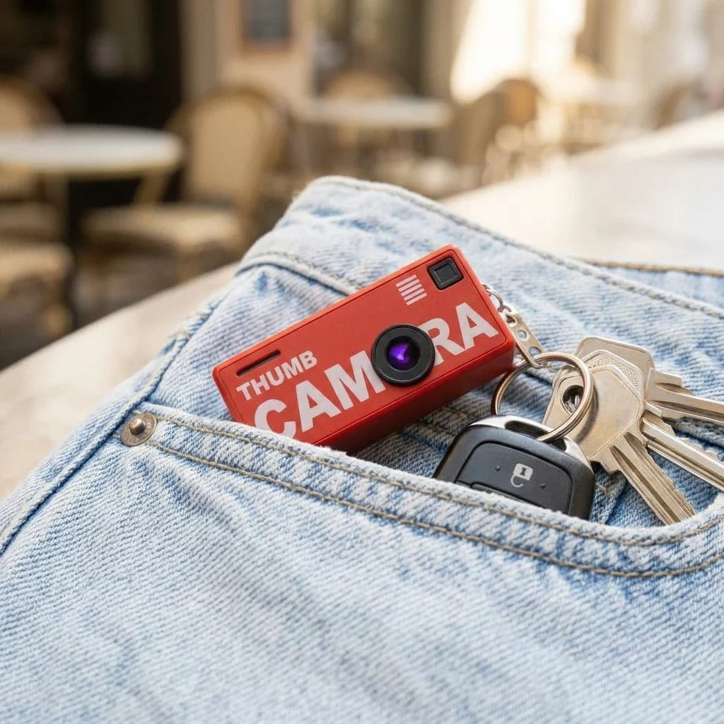 PocketVibes™ Thumb Camera Keychain